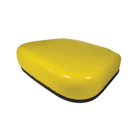 A & I Products Bottom Cushion, Steel, Mechanical, YLW VINYL 20" x16" x4" A-AR81167-6M